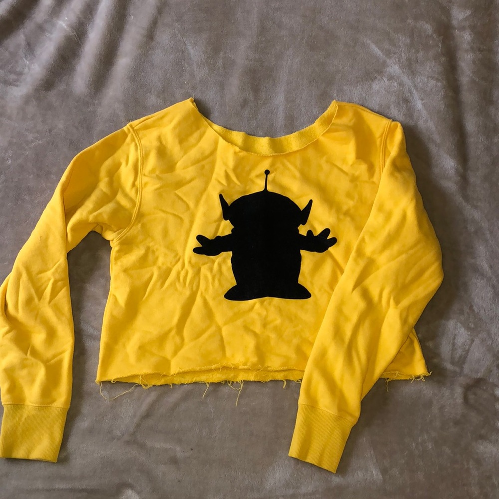 Cropped Disney toy story sweatshirt